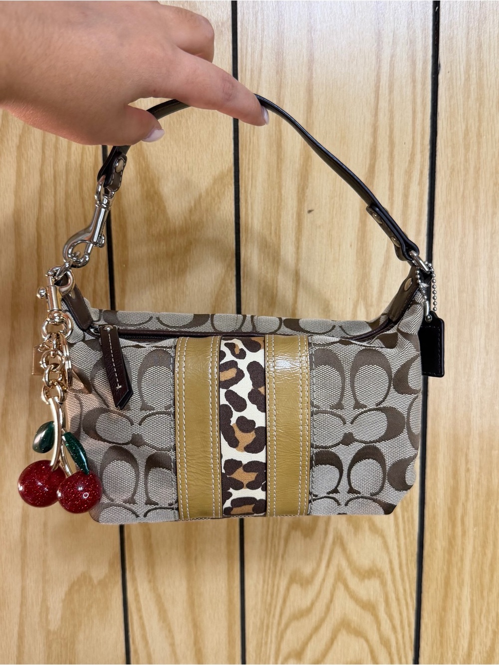 Vintage Coach Hampton Signature Mini